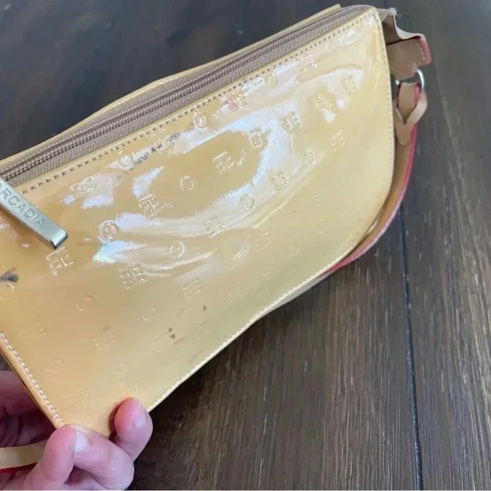 Arcadia logo shoulder bag